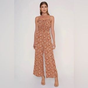 Floral jumpsuit